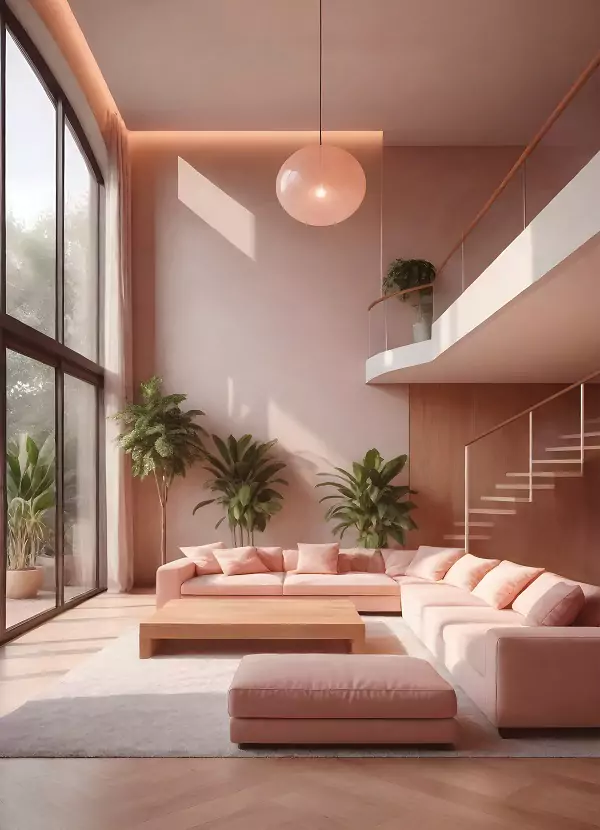 AIPL Lake City Modern nature-inspired interior image